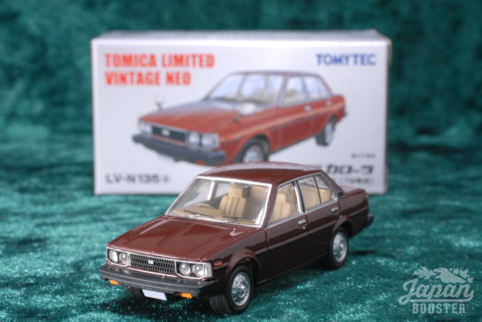 Tomica Tomytec Lim.vintage LV-161a, Toyota Corolla 1200 2dr Deluxe IN Grigio 